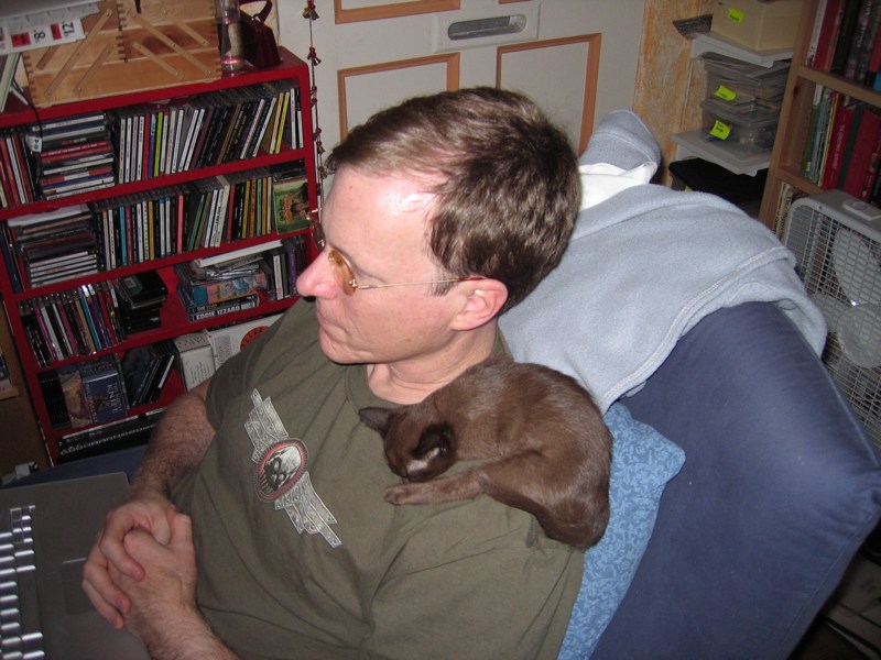 Carl's shoulder